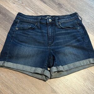 Abercrombie & Fitch Simone High Rise Jean Shorts 29/8 stretch Universal thread